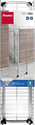 Metaltex Slim deluxe 34150339Chariot multi-usages 3 tages 56 x 23 x 84 cm Revtement Polytherm - Nail Gallerys