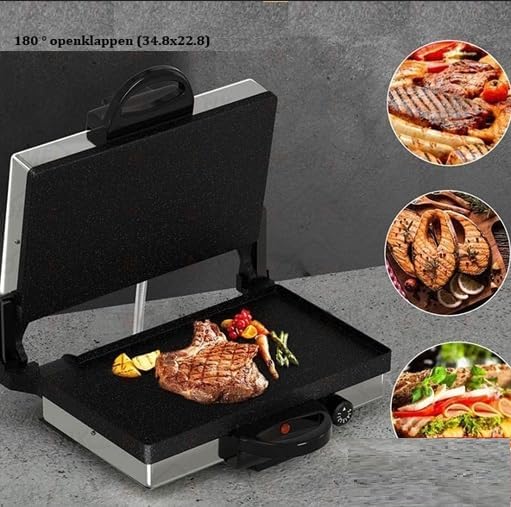 Lahmacun ve Bazlama Machine - Multi Grill - Grill de contact - Grill électrique - Grill de table - Nail Gallerys