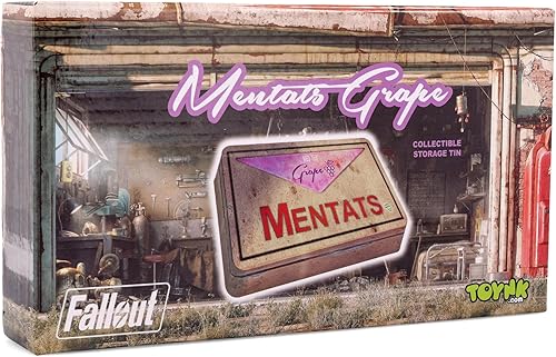 Toynk Fallout Mentats Boîte métallique Raisin - Nail Gallerys
