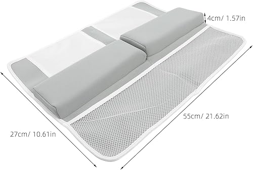 ibasenice ProtèGe-Genoux Repose-Coude Pour Bain, Coussin À Genoux AntidéRapant En NéOprèNe, Tapis De Bain Pliable Pour BéBé, Accessoire Pratique Confortable Pour Baignade - Nail Gallerys