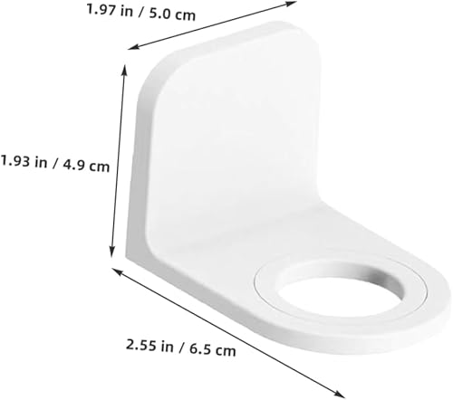 TIDTALEO 3pièces Support Mural pour Bouteilles De Gel Installation sans Perçage Porte Et Shampooing Économie Espace Design Élégant pour Cuisine Et Salle De Bain - Nail Gallerys