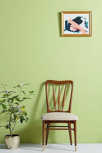 Timeet Papier peint autocollant - Vert mat - Film adhésif pour meubles - Vert clair mat - 40 cm x 10 m - Film décoratif imperméable - En vinyle pour meubles, cuisine, mur, armoires - Nail Gallerys