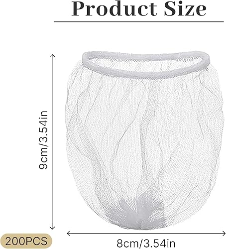 FortuneGlobe Filet D'évier Jetable 200pcs，Kitchen Sink Strainer，Sink Drain Strainer，pour Les Eviers de Cuisine et de Salle de Bain - Nail Gallerys