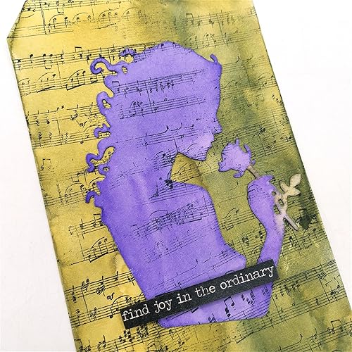 Zxfdsfdbnm Matrices de découpe en métal pour la fête des mères, la fête des pères, la fabrication de cartes, d'albums, de lettres en papier - Nail Gallerys