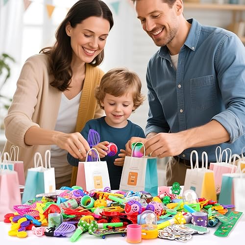 nicknack 300 Pièces Cadeau Anniversaire Enfants, Lot Kermesse, Jouet Pinata, Party Favors, Assortiment de Jouets Party Cadeau Pour Fille Garçon, Cadeaux de Noël du Carnaval - Nail Gallerys