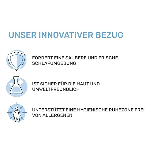 Dailydream SnuzzleCloud Lot de 2 oreillers ergonomiques en mousse à mémoire de forme, 80 x 40 x 16 cm, blanc - Nail Gallerys