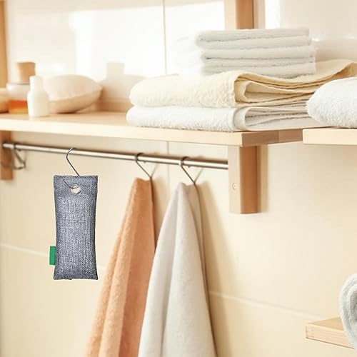 Absorbeur d'odeurs au charbon actif, sac purifiant l'air pour intérieur, design poreux éliminateur pour chambre à coucher, armoire, meuble à chaussures, cuisine, salon, robuste et compact, parfait - Nail Gallerys