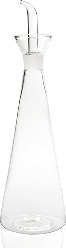 Andrea House MS64322 Huilier Conique en Verre 500 ml - Nail Gallerys