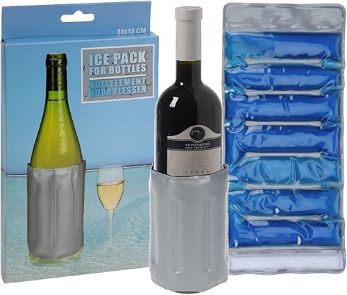 KOOPMAN rinfrescatore Silicone Souple pour Bouteilles - Nail Gallerys