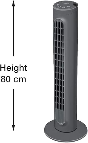 Honeywell HYF1101E4 Ventilateur Colonne Comfort Control, Gris - Nail Gallerys