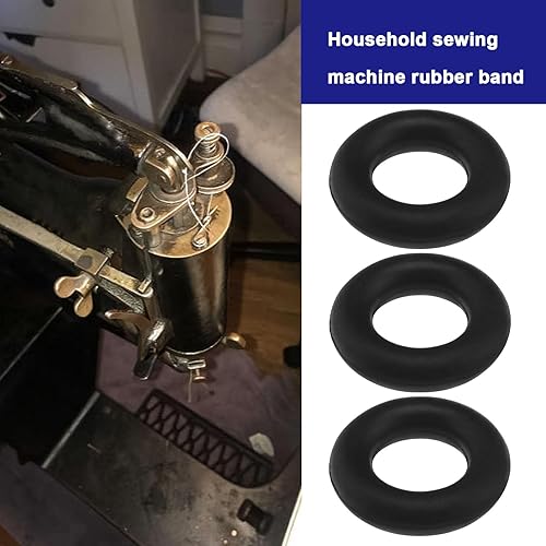 Be In Your Mind 8 Pièces 30 X 16 mm Enrouleur de Canette Pièce de Couture Machine à Coudre Domestique Anneau en Caoutchouc Ancienne Machine à Coudre Anneau Compatible avec Singer 29-4 29K51 - Nail Gallerys