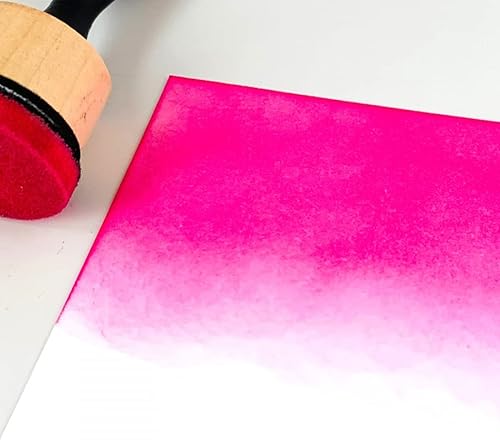 Lot de 40 mousses de rechange à tête ronde pour scrapbooking, peinture, dessin, mélange, scrapbooking, peinture, dessin, outils d'encre - Nail Gallerys