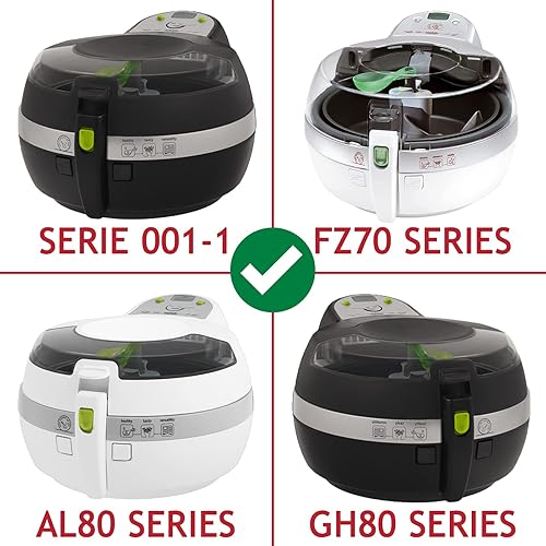 SPARES2GO Lame de Mélange Bras D'agitation & Joint compatible avec Tefal Actifry Santé Friteuse - Nail Gallerys