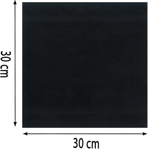 Betz Serviette débarbouillette 100% Coton Taille 30 x 30 cm pour Visage Mains Lavette Bidet Premium Couleur Blanc - Nail Gallerys