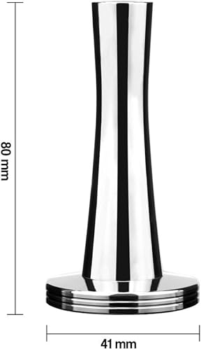 Tamper à café en acier inoxydable de qualité professionnelle pour une expérience expresso (41 mm) - Nail Gallerys