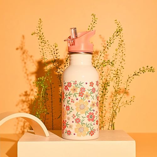 YOKO DESIGN - Gourde simple paroi, 500 ml motif FLORENCE - Nail Gallerys