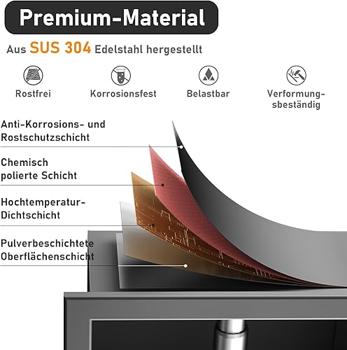 Bernkot Porte-papier toilette encastré en acier inoxydable pour brosse WC - Armoire de salle de bain avec porte-papier toilette - Avec portes d'armoire - 63 x 15 x 15 cm - Noir - Nail Gallerys