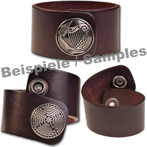 IVAN Celtic Concho Rivets à vis en forme de croix celtique avec pierre rouge - Nail Gallerys