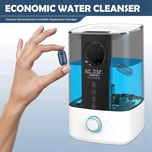 worien Cartouches de Déminéralisation pour Réservoirs D'Humidificateur, Empêchent L'Accumulation d'eau Dure et Les Odeurs - Nail Gallerys