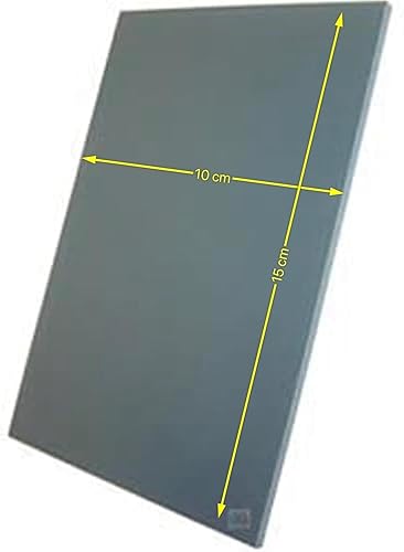 Lexicon Select Lot de 10 blocs d'impression Lino double face - Polymère souple - 100 x 150 mm - Plaques faciles à découper pour timbres et blocs - Nail Gallerys