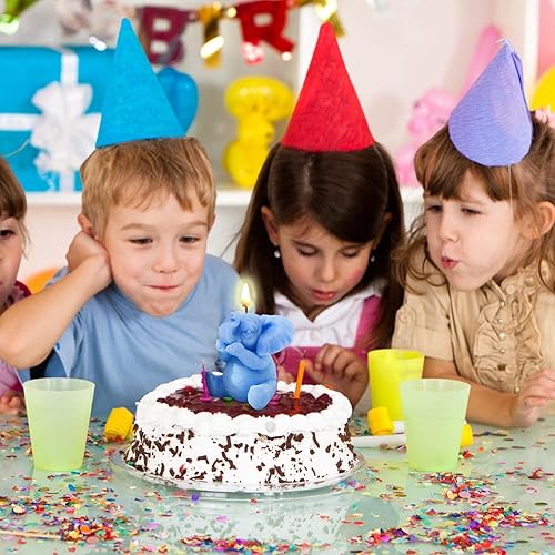 Moule Éléphant - Moule à Fondant en Silicone Bébé Éléphant Mignon 3D | Éléphant bricolage savon moules animaux bougie moules pour savon faisant barre silicone bougie moule bricolage artisanat Rianpesn - Nail Gallerys