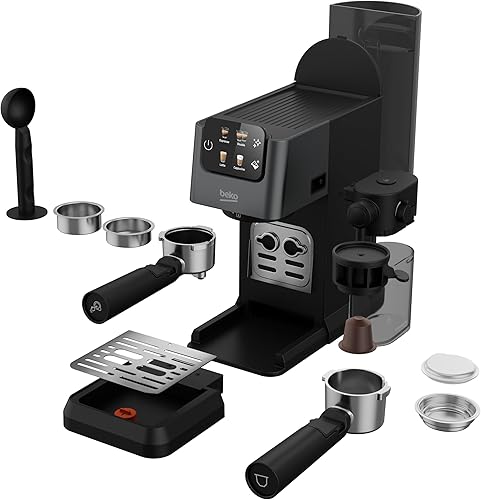 BEKO Machine Expresso - compatible café moulu, capsules et dosettes - Nail Gallerys