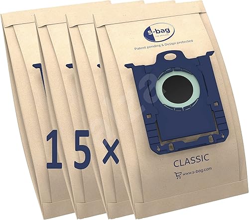 ELECTROLUX - SAC ASPIRATEUR S-BAG - E200M CLASSIC BOITE DE 15 PIECE - 9001688002 - Nail Gallerys
