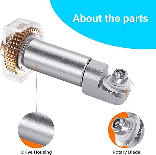 Giftgorde Lame rotative en acier inoxydable de qualité supérieure pour machine Cricut Maker, coupe le tissu et les matériaux délicats - Nail Gallerys