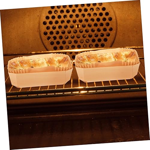 TOPBATHY 1ensemble Moule À Gâteau Bois Avec Doublure Papier Moule À Cuisson Résistant À Haute Température Pour Gâteaux Et Pains Pour Cuisiner À Domicile Et Événements Festifs - Nail Gallerys