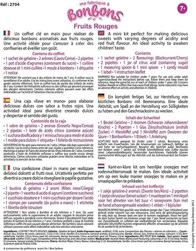 Mini Fabrique à Bonbons : Fruits Rouges - Sentosphère - Nail Gallerys
