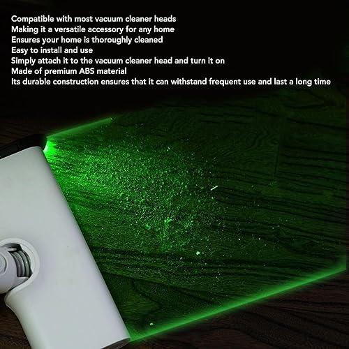 Haofy Lumière Verte LED sous Vide pour Lampe D'inspection de Poussière de Poils d'animaux Domestiques, Longue Durée de Vie de la Batterie, Installation Facile - Nail Gallerys