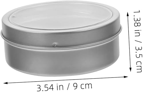 ABOOFAN 4 Pièces Boîte De Rangement Magnétique Organisateur D'épices Boîtes à Épices Magnétiques Pots De Stockage D'épices Récipients à Épices Magnétiques Aimant En Caoutchouc - Nail Gallerys