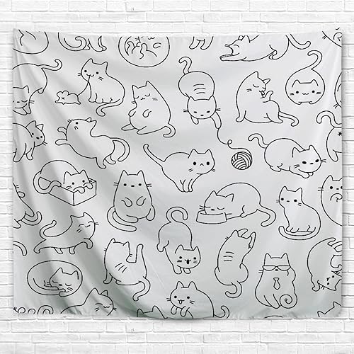 A.Monamour Tapisserie Murale Allée Dans Le Parc Arbres Jaunes Nature Paysage D'Automne Tissu Toile Tenture Murale Décoration Murale pour Salon Chambre Dortoir 102x153cm - Nail Gallerys