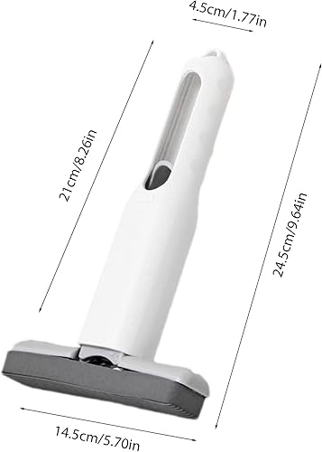 Petite serpillère de nettoyage compacte, balai de nettoyage léger, petite serpillère de nettoyage solide, balai auto-pressant pour le nettoyage des sols et applications industrielles pour usage - Nail Gallerys