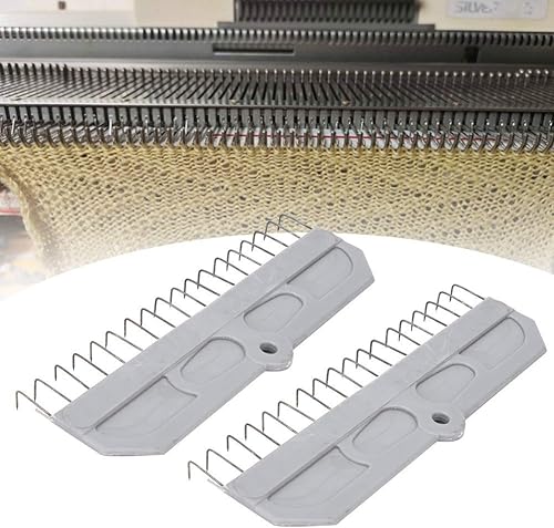 Poids de la Griffe à Tricoter, 2pc Universal Griffe Poids pour Machine à Griffes Cintre de Griffe de Dentelle de Poids Accessoires de Machine a Tricoter en Métal de 20cm - Nail Gallerys