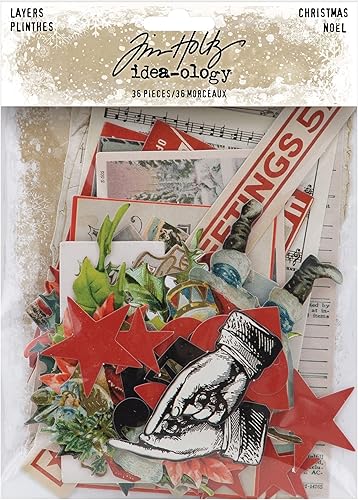 Idea-Ology Layers Die-Cuts 36/Pkg-Christmas - Nail Gallerys