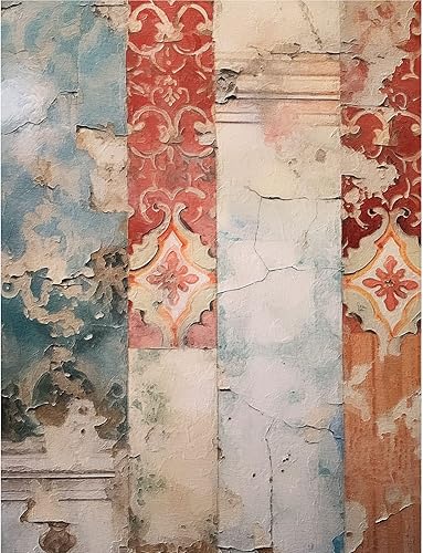 Papier de riz Pièces de papier peint, 20 x 26,6cm (6pc) - 6 motifs pour Scrapbooking, Cartes, Artisanat, Découpage par CRAFT KREATIVELY - Nail Gallerys