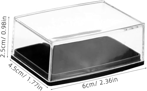 VALICLUD 18 Pièces Boîtes pour Boutons de Manchette Boite de Rangement boîte à Boutons de Manchette Organisateur de Bague présentoir Porte-bagues Porte-Badge éponge Black - Nail Gallerys