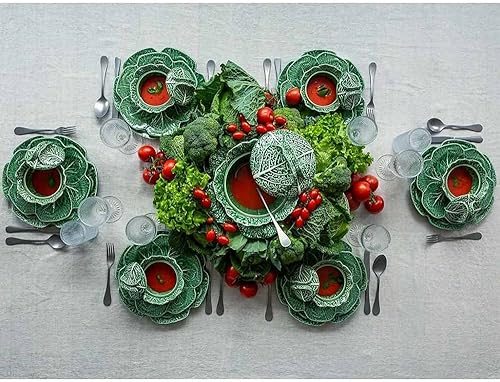 Bordallo Pinheiro Soupière à soupe en faïence au chou 3 litres - Nail Gallerys