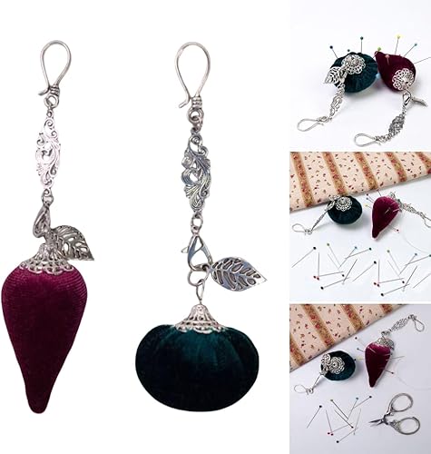 Dawutocap Coussin à épingles en forme de tomate pour aiguilles à épingles, coussin pratique pour la couture et l'artisanat - Nail Gallerys