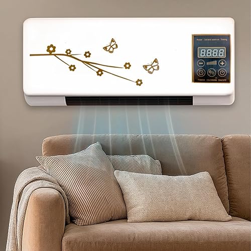 Climatiseur Sans Conduits, Climatiseur Et Chauffage Muraux, Refroidisseur Mural Portable Avec Télécommande Pour La Chambre, Le Salon Et La Cuisine - Nail Gallerys