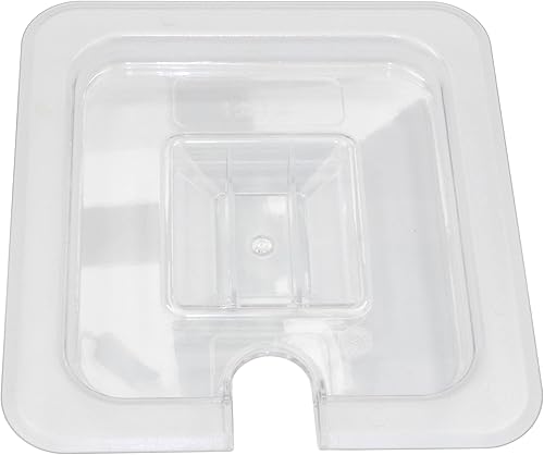 AcMax Couvercle en polycarbonate avec découpe GN 1/6 - Récipient gastronorm en plastique - Nail Gallerys