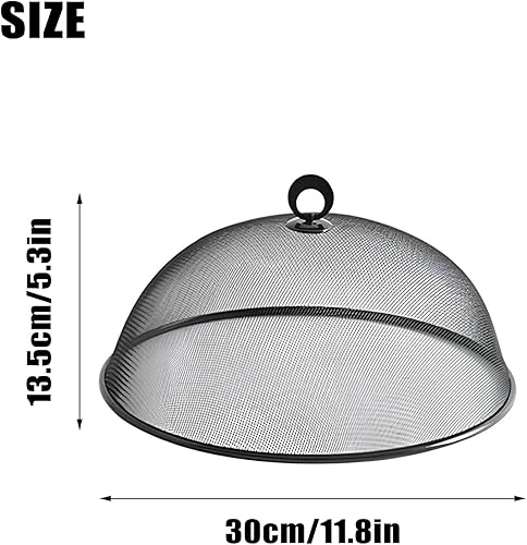 Couvercle de Nourriture en Maille, Couvercle de Nourriture Anti-Mouches, Couvercles de Nourriture, Acier Inoxydable, pour Une Protection Parfaite des Aliments, des Fruits, des Grillades, des Gâteaux - Nail Gallerys