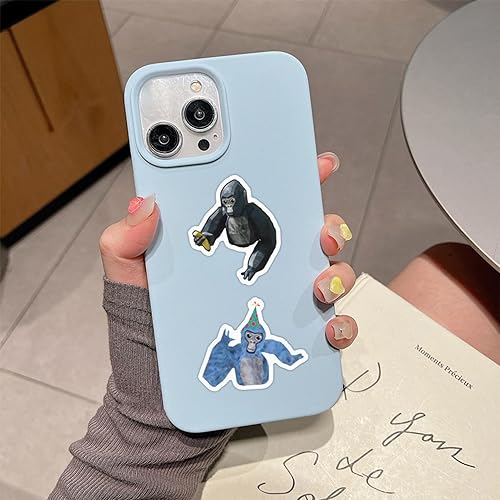 Gorilla Decal - 60 Pièces Autocollants Pour Tag Pour Adultes Adolescents | Anniversaire Party Fournitures Décoration D'anniversaire - Nail Gallerys