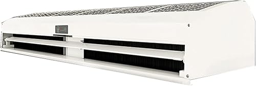 Rideau d'air Froid Et Chaud Mural, Installé sur La Porte, 2 Réglages De Débit d'air, Coque De Peinture en Métal De Haute Qualité À Faible Bruit Et Compacte, Blanc (Size : 90cm) - Nail Gallerys