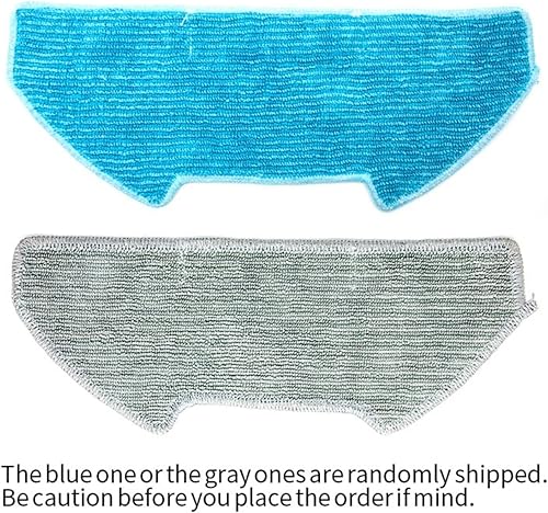 Lot de 8 chiffons lavables et réutilisables pour vadrouille, compatibles avec Lefant M1 U180 OKP K8 Robot Aspirateur Accessoire Chiffon pour le Nettoyage du Sol, Accessoires de Remplacement - Nail Gallerys