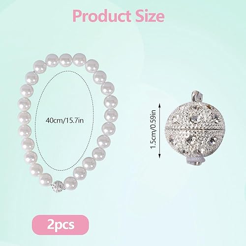 Lot de 2 Magnetic Curtain Tiebacks, 40cm Curtain Holdbacks No Drill, Embrases pour Voilages, Aimanté Accroche Rideau Attaches de Corde, Embrase de Rideaux Décorer pour Bureau, Domicile, Hôtel - Nail Gallerys