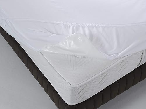 Linge des Familles - Protège Matelas Imperméable 160x200 cm - Alèse Incontinence, Pipi au Lit, Règles - Absorbante - Sèche Rapidement - Label Oeko-TEX® Standard 100 - Made in Europe - Nail Gallerys