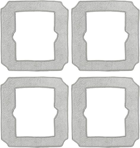 FACAIIO Lot de 4 chiffons de rechange réutilisables pour nettoyeur de vitres Ecovacs Winbot Mini pour nettoyage automatique - Nail Gallerys