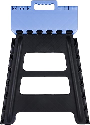 JOLLY Grand Tabouret Pliant, Stable et Robuste, Charge maximale : 150 kg, idéal pour Les Enfants et Les Adultes, Utilisation Polyvalente : Salle de Bain, Camping, Jardin et Voyage, Peu encombrant et - Nail Gallerys